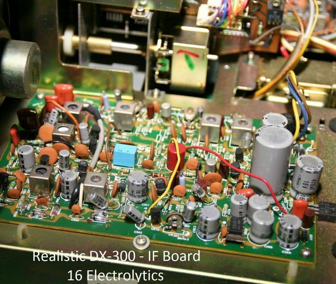 Realistic DX-302 Electrolytic Capacitor Repair/rE-Cap Kit - Multiple Options 4