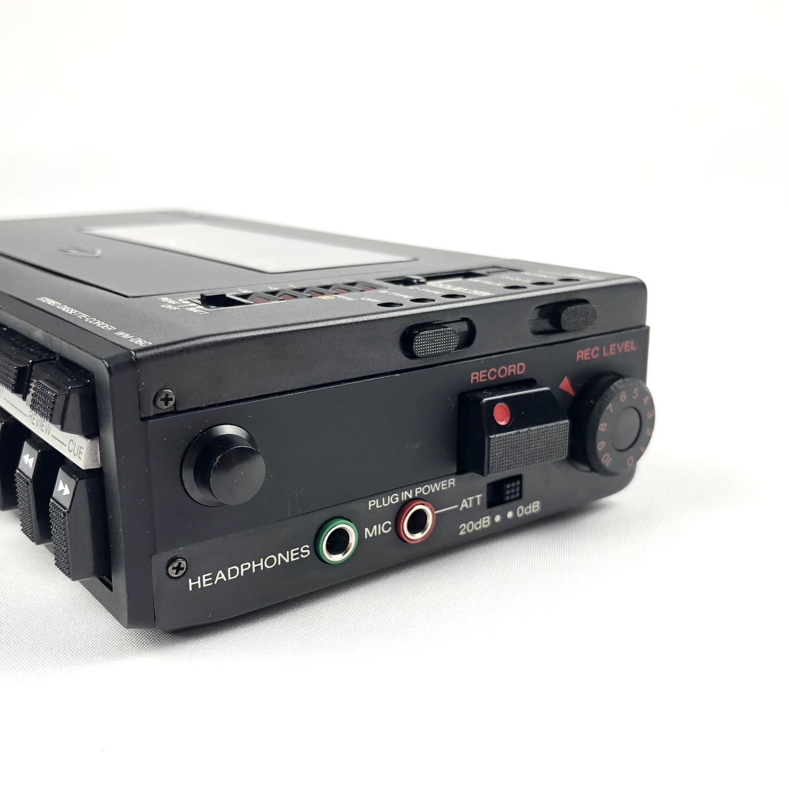 1980s Sony WM-D6C Walkman Professional Cassette Player w/Case 6