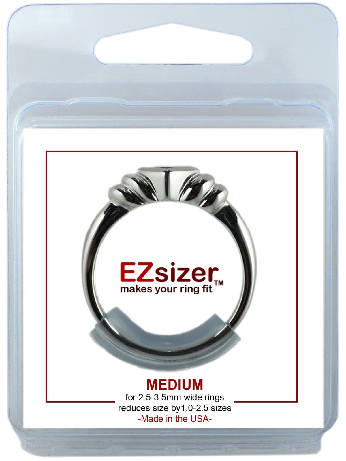 EZsizer - A Better Ring Guard - 6 pack (medium)  Ring Size Reducer