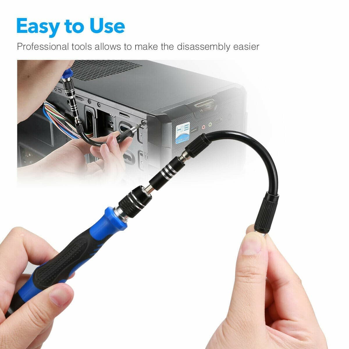 62 in 1 Magnetic Precision Screwdriver Set PC Phone Electronics Repair Tool Kit 6