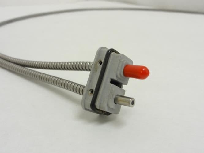 200687 Used; Photoswitch 99-34-1 Bifurcated Fiber Optic Cable; 36" Long 3
