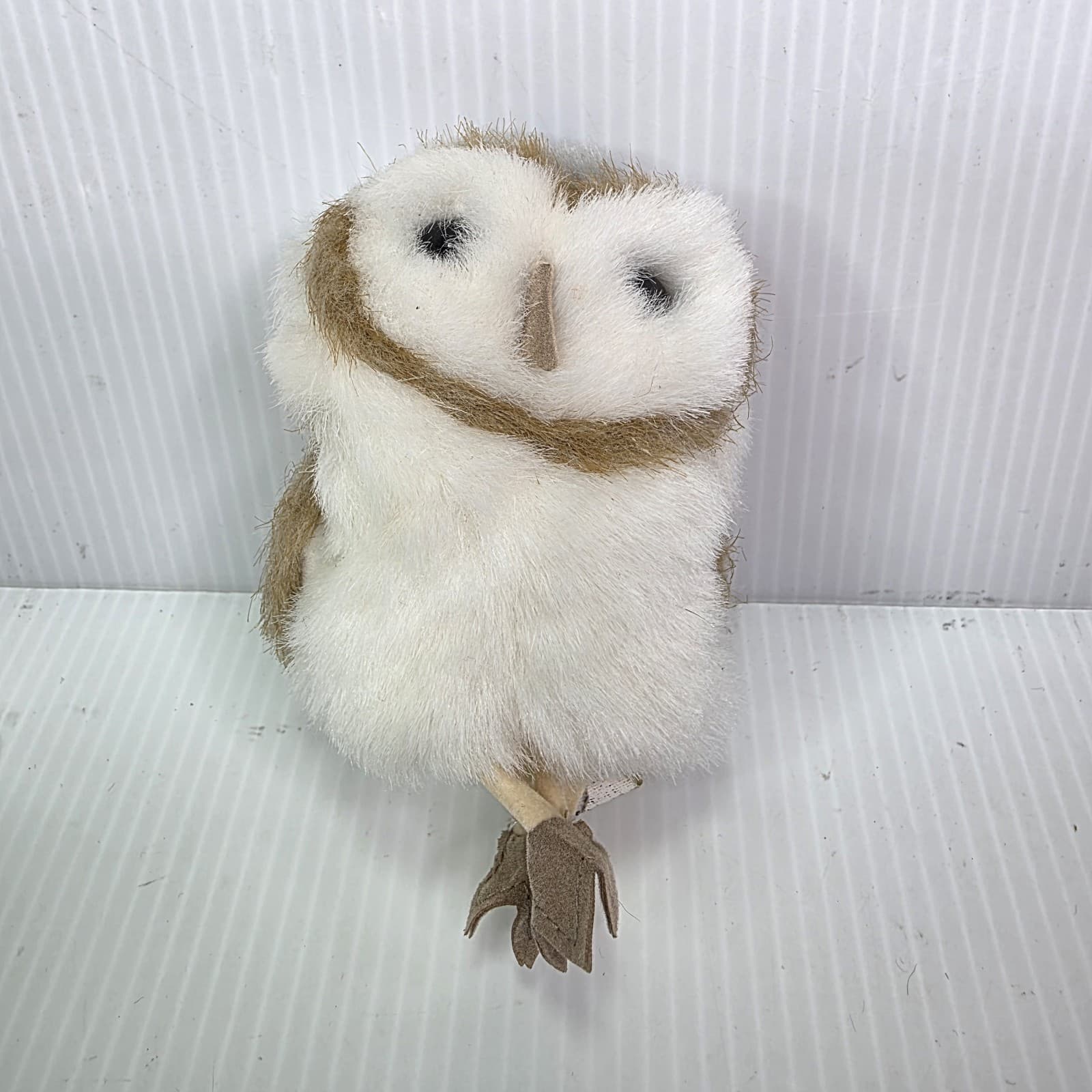 Folkmanis 5" Finger Puppet Barn Owl Wildlife Bird Plush