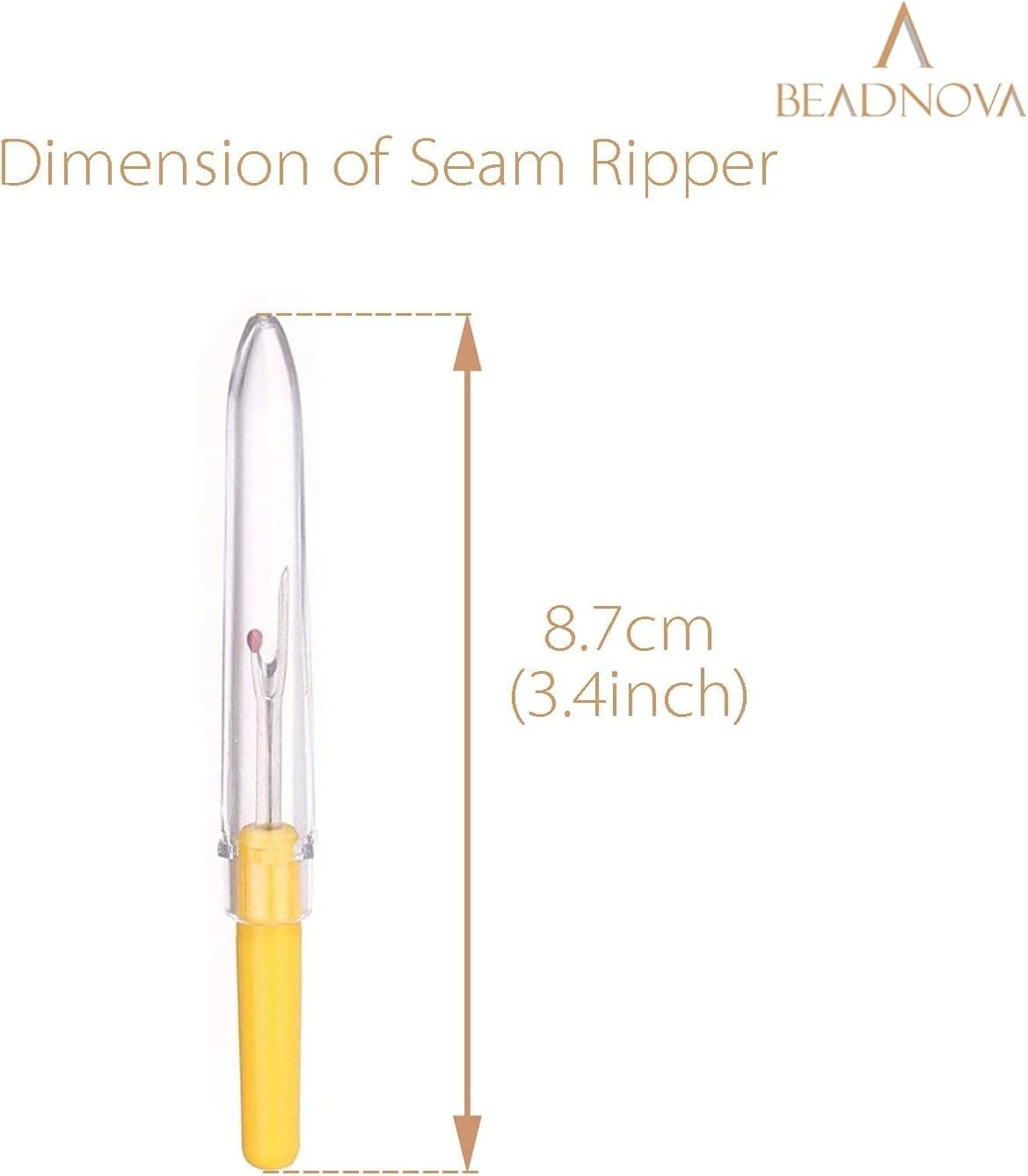 Versatile 4-Piece Seam Ripper Kit - Essential Tools for Creative Sewing Projects 4