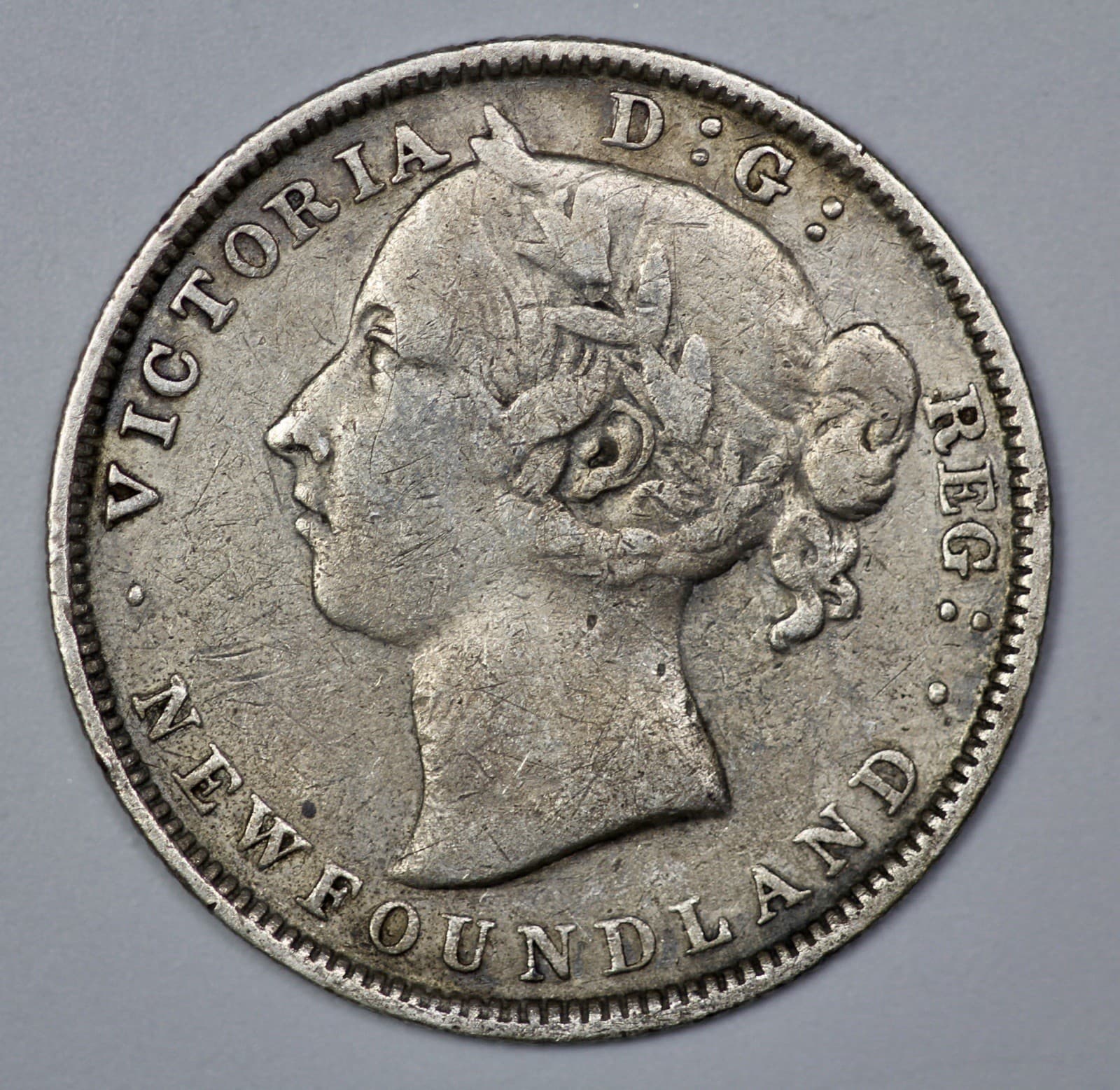 1890 Canada Newfoundland 20c Twenty Cents