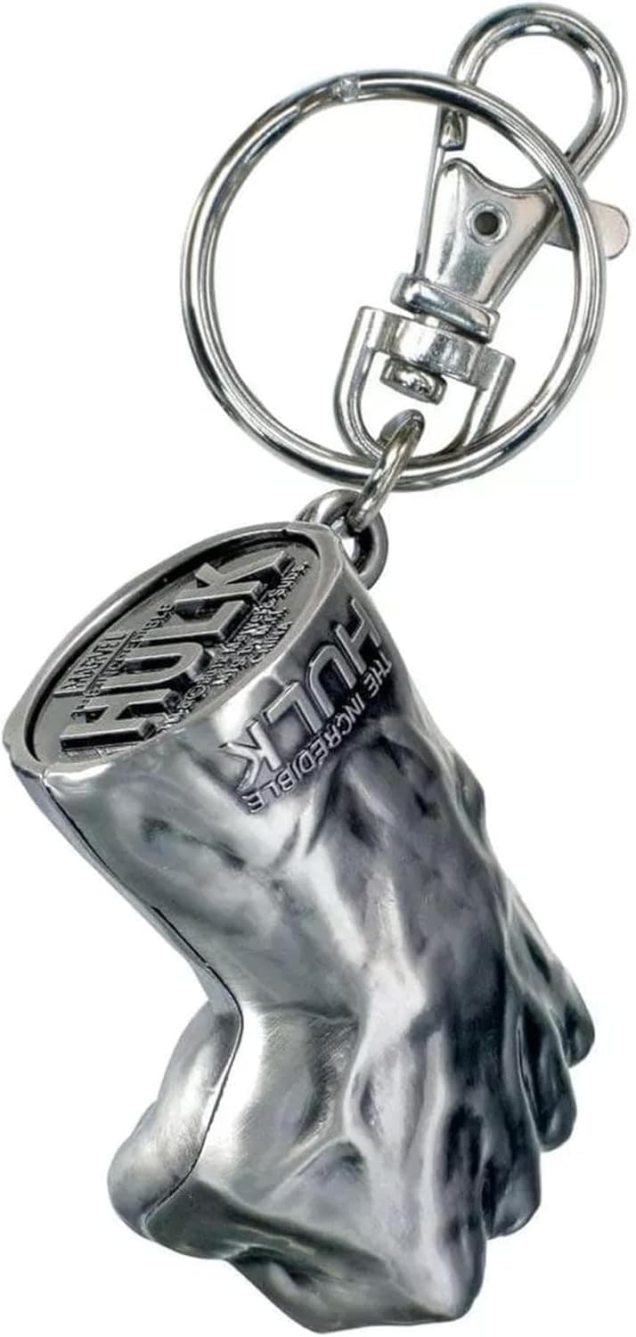 Marvel Hulk Fist 3D Pewter Keychain
