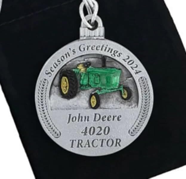 LP87323 - 2024 John Deere 4020 Tractor Christmas Ornament Limited Edition 2