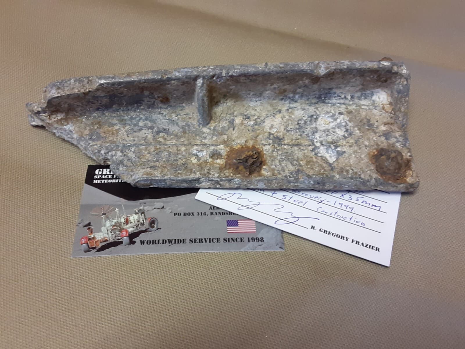 V2 Rocket Crash Site Artifact Very Large!!! 3