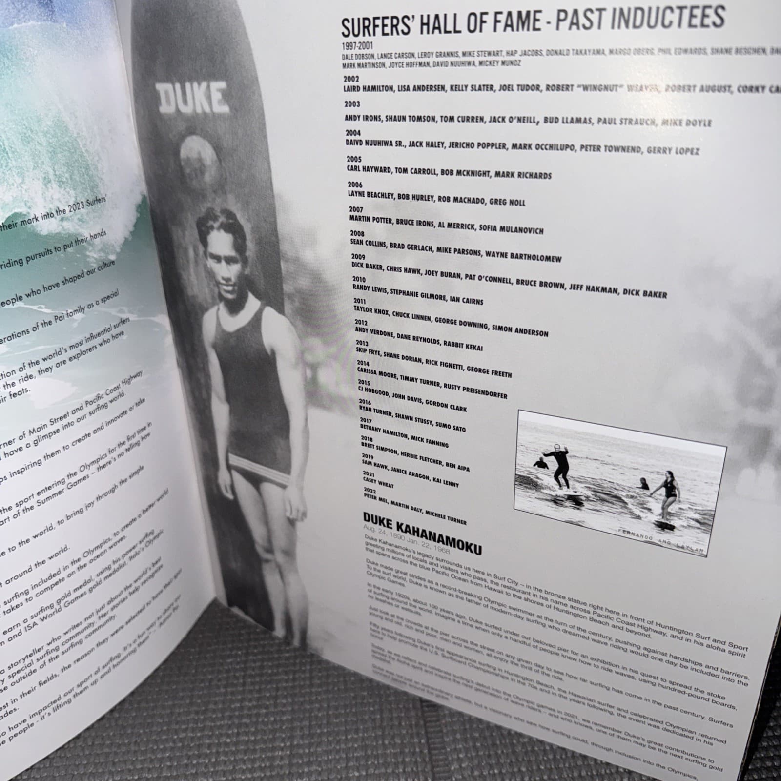 Surfers’ Hall of Fame- Huntington Beach 26 Yrs Of Dedication Book 1997-2023 6