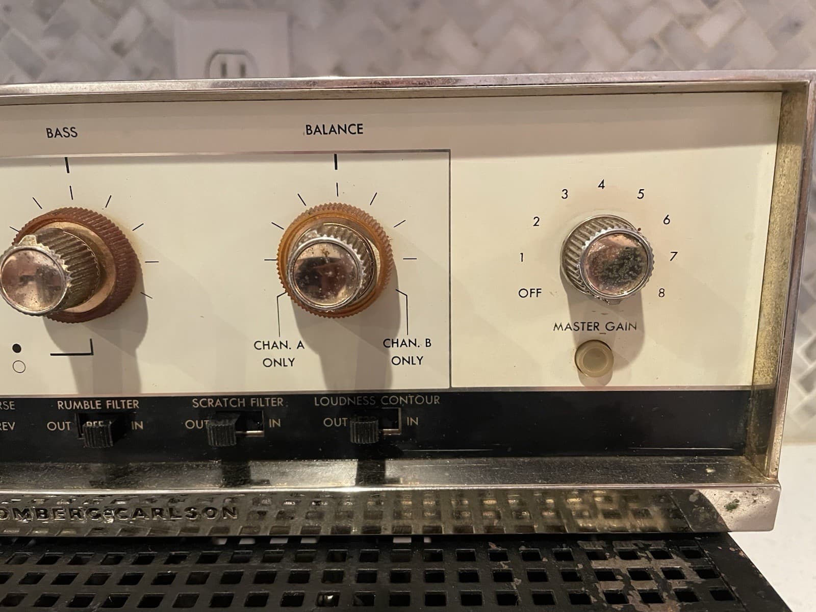 Stromberg Carlson ASP60  Amp & ASE6 Preamp 4