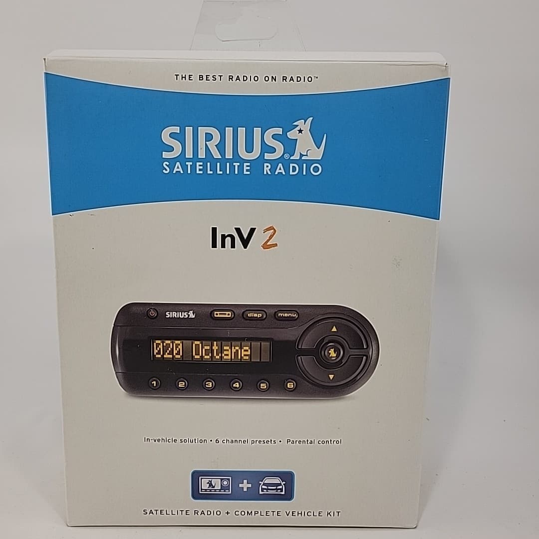 Sirius Satellite Radio InV2 with Vehicle Kit SI2TK1, Open Box 4