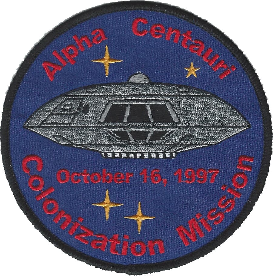 Lost In Space - Jupiter 2 Colonization Mission Patch J2 Netflix Robinson b9 3