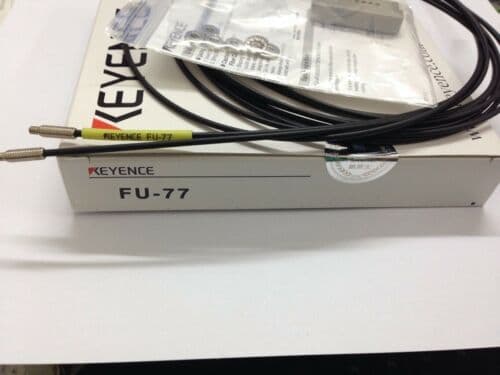 KEYENCE FU-77 Fiber Optic Sensor New # 2