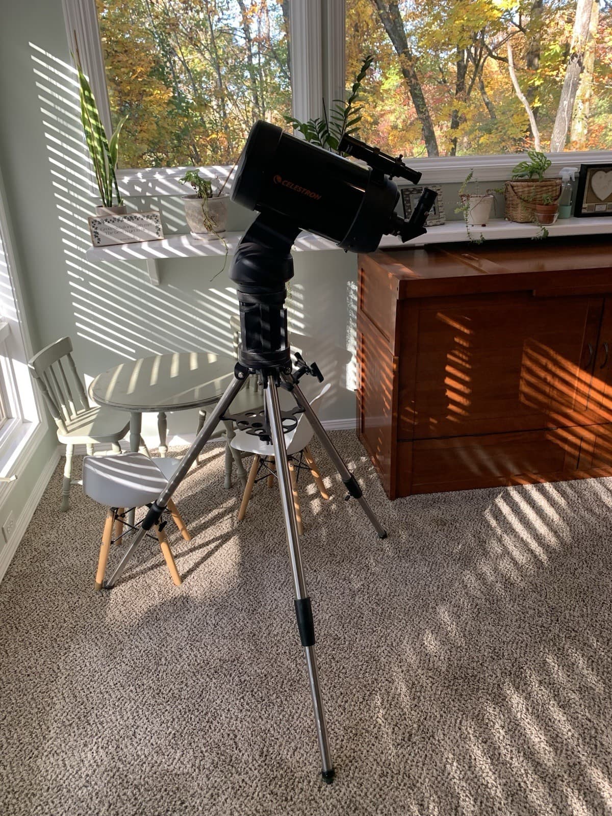 Celestron C6 telescope with Orion Computerized Goto mount with Wifi.