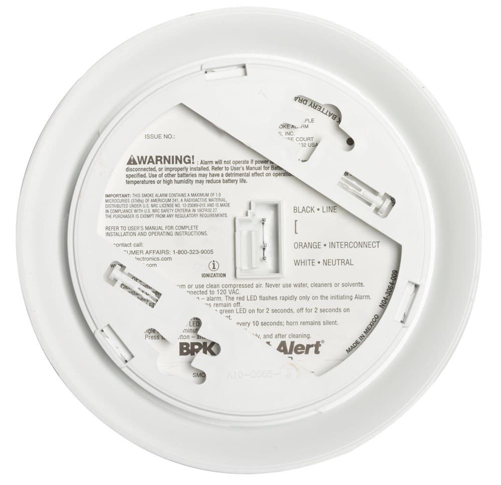 First Alert SC9120B Combination Carbon Monoxide Smoke Alarm 3