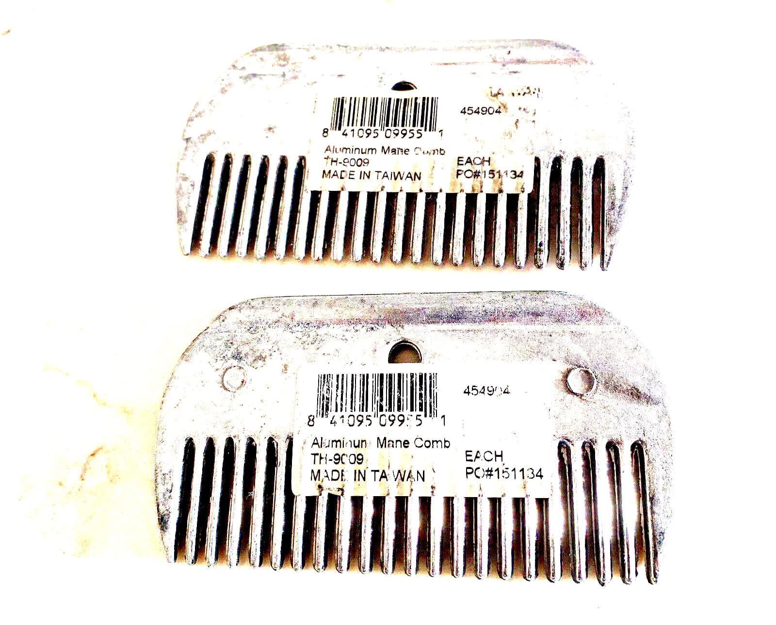 Aluminum mane combs