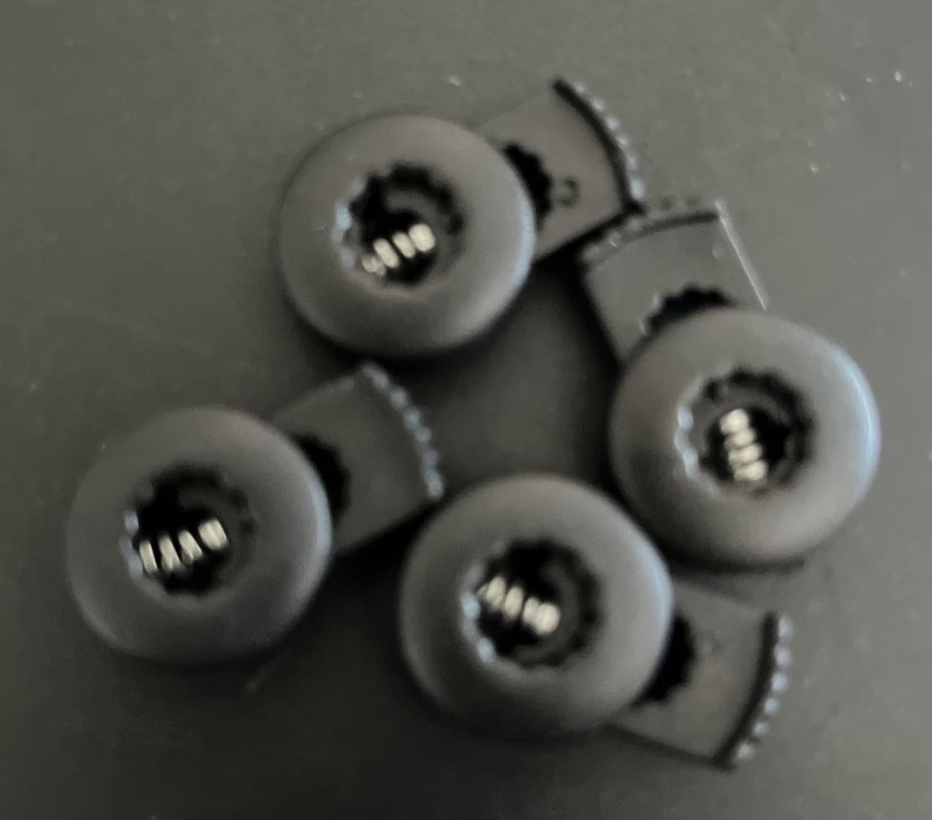 (4) Glove Lock - Lace Lock Black