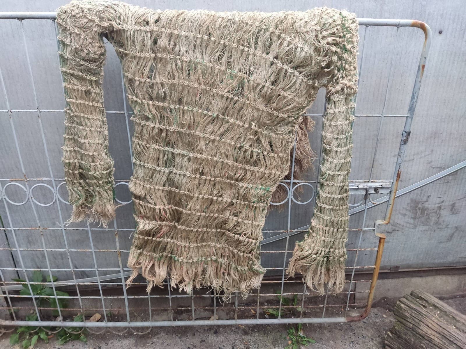 Kikimora camouflage poncho 2025 handmade 6