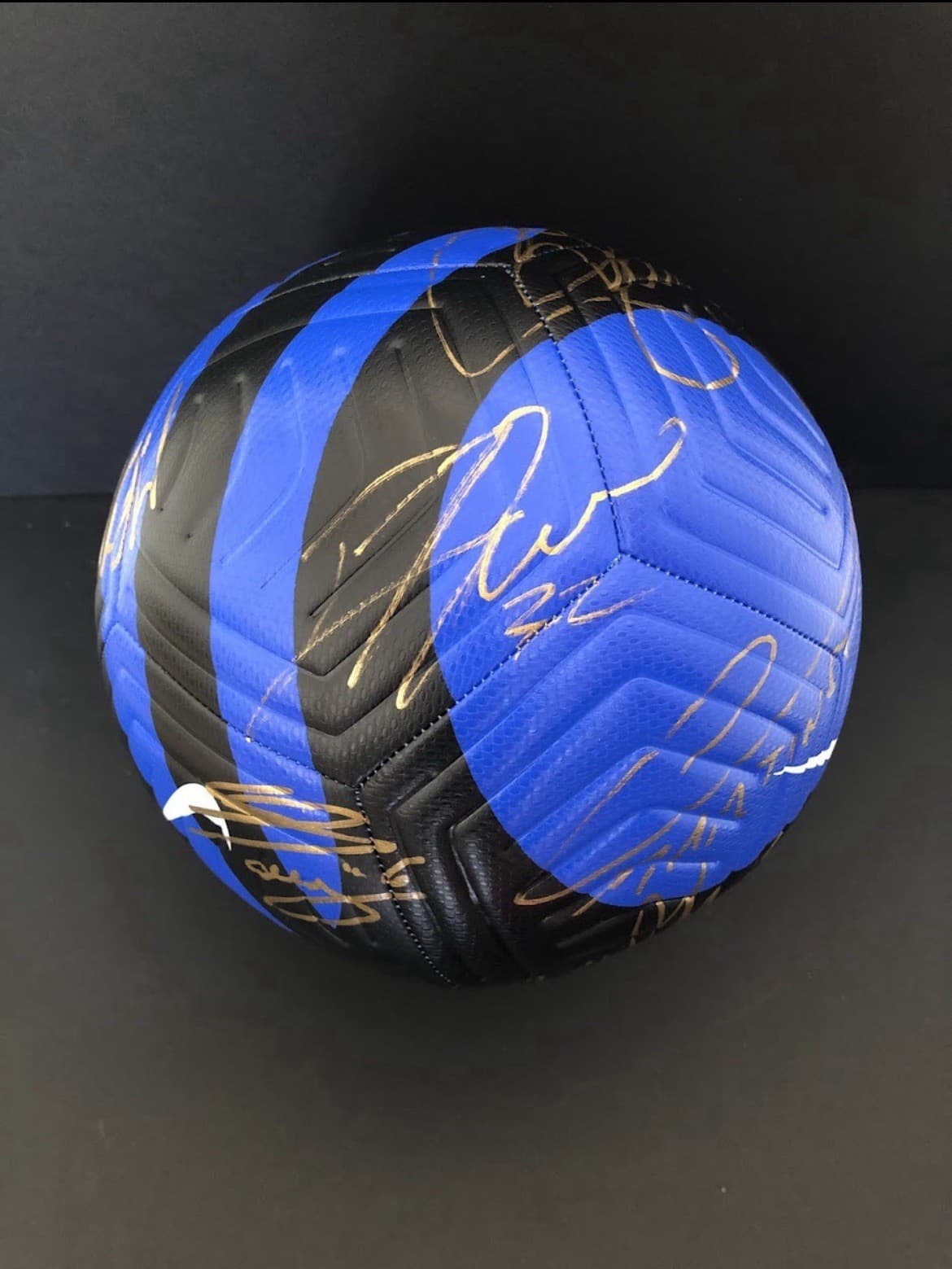 Inter Milan 2022-2023 Signed Ball Champions League Finalists 3