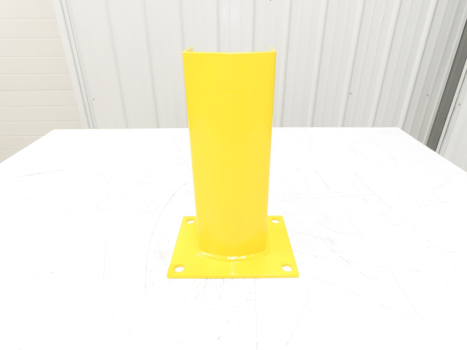 Post Protector 12" Pallet Rack Column Guard Yellow 4" ID Width 5