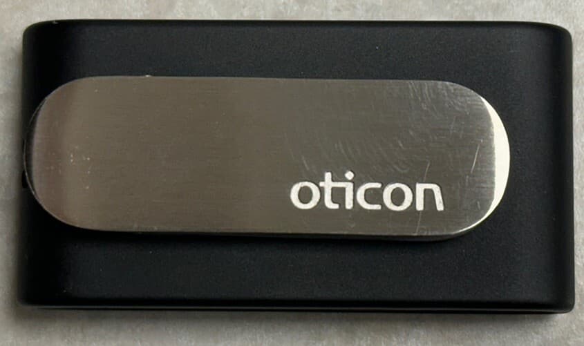 Oticon Connect Clip Bluetooth Streamer & Microphone. Very Lightly Used. 2