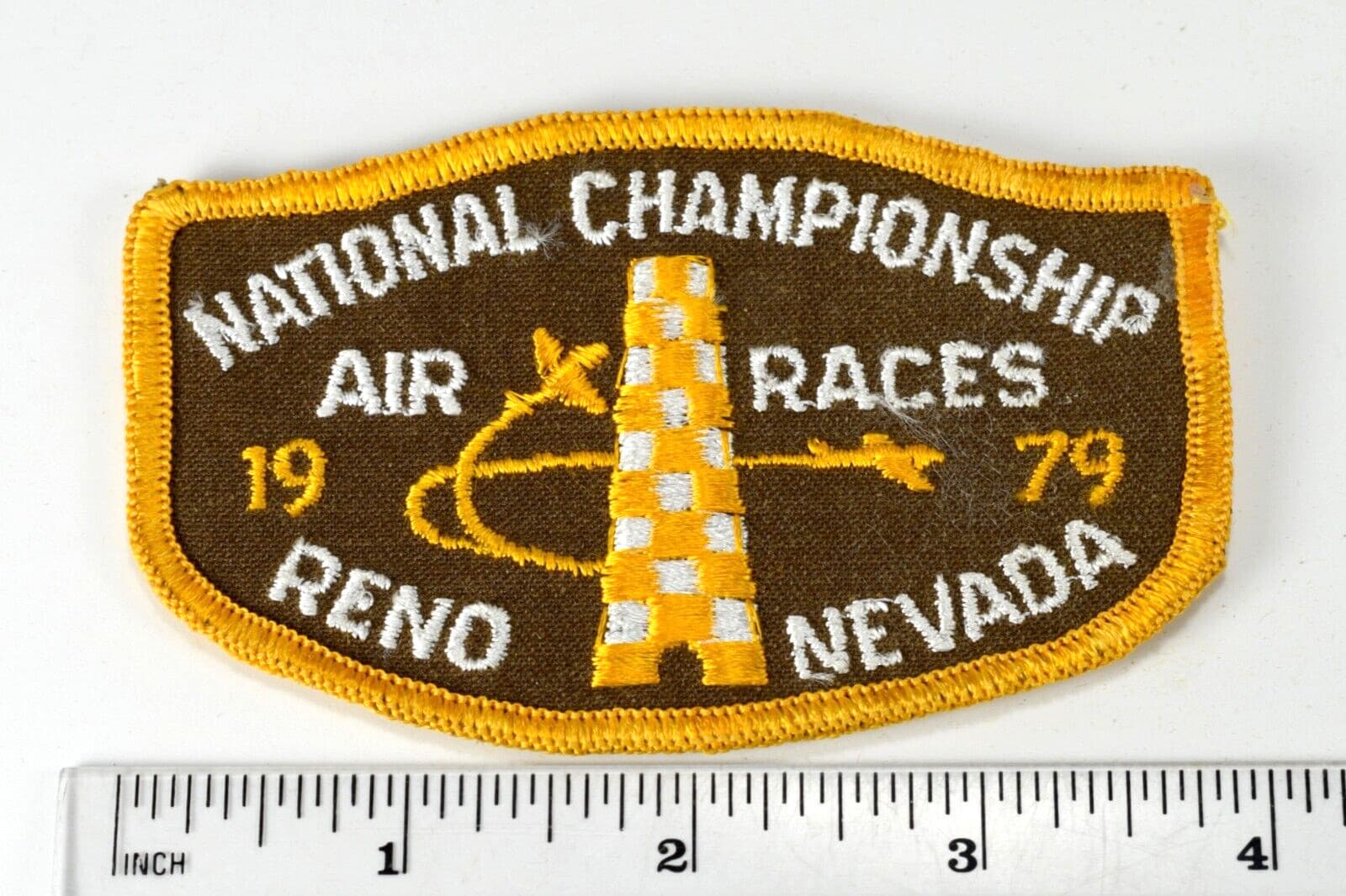 1979 National Championship Air Races Reno, Nevada Patch - Airplane Pylon Racing 3