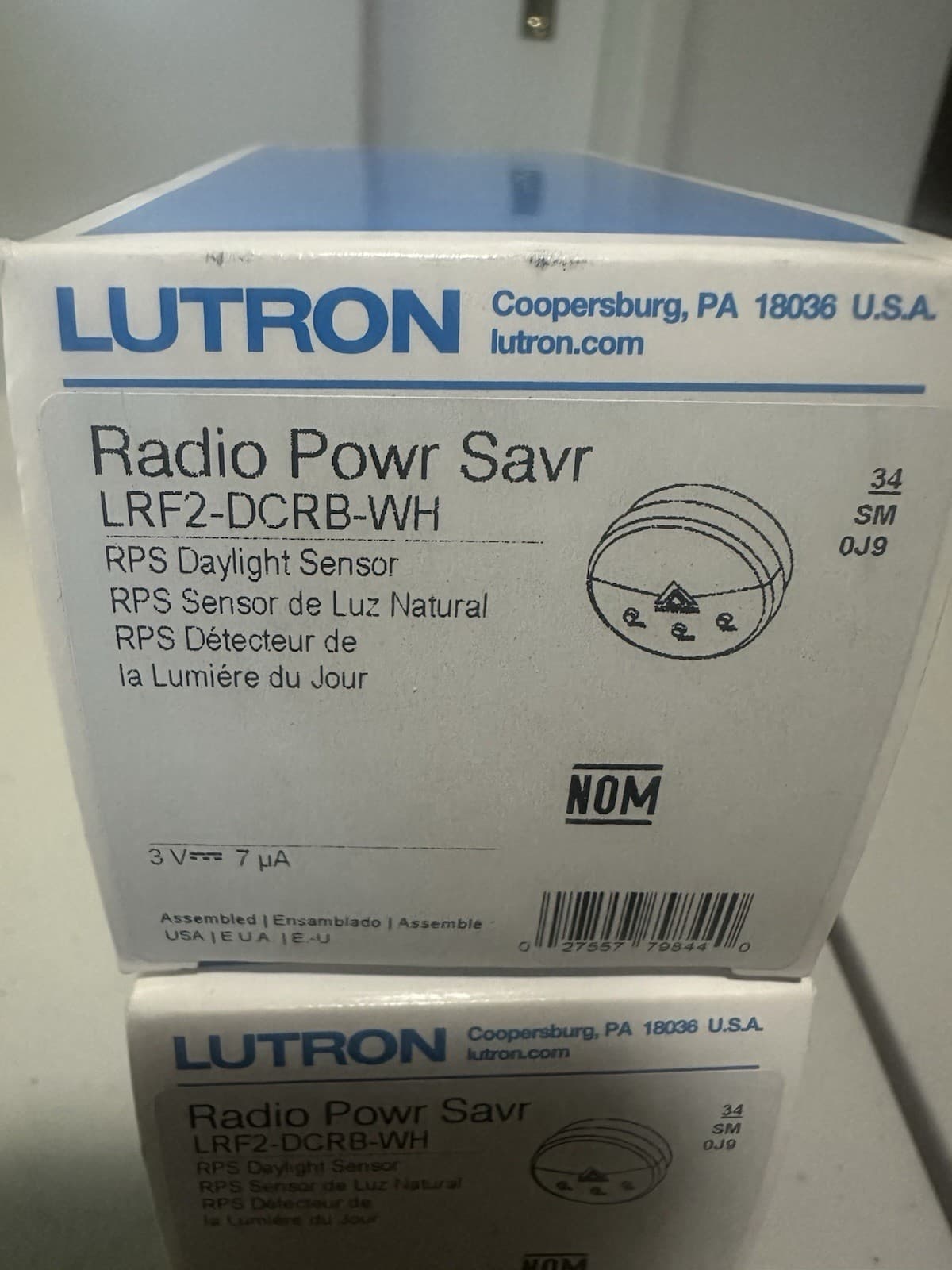 Lutron LRF2-DCRB-WH