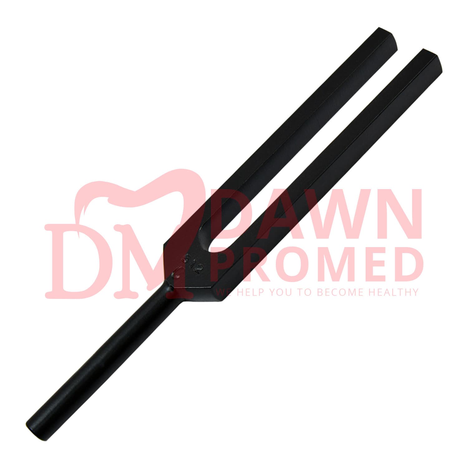 3 Pcs Tactical Black Tuning Forks Set C128, C512 & Taylor Hammer W/Case German G 6