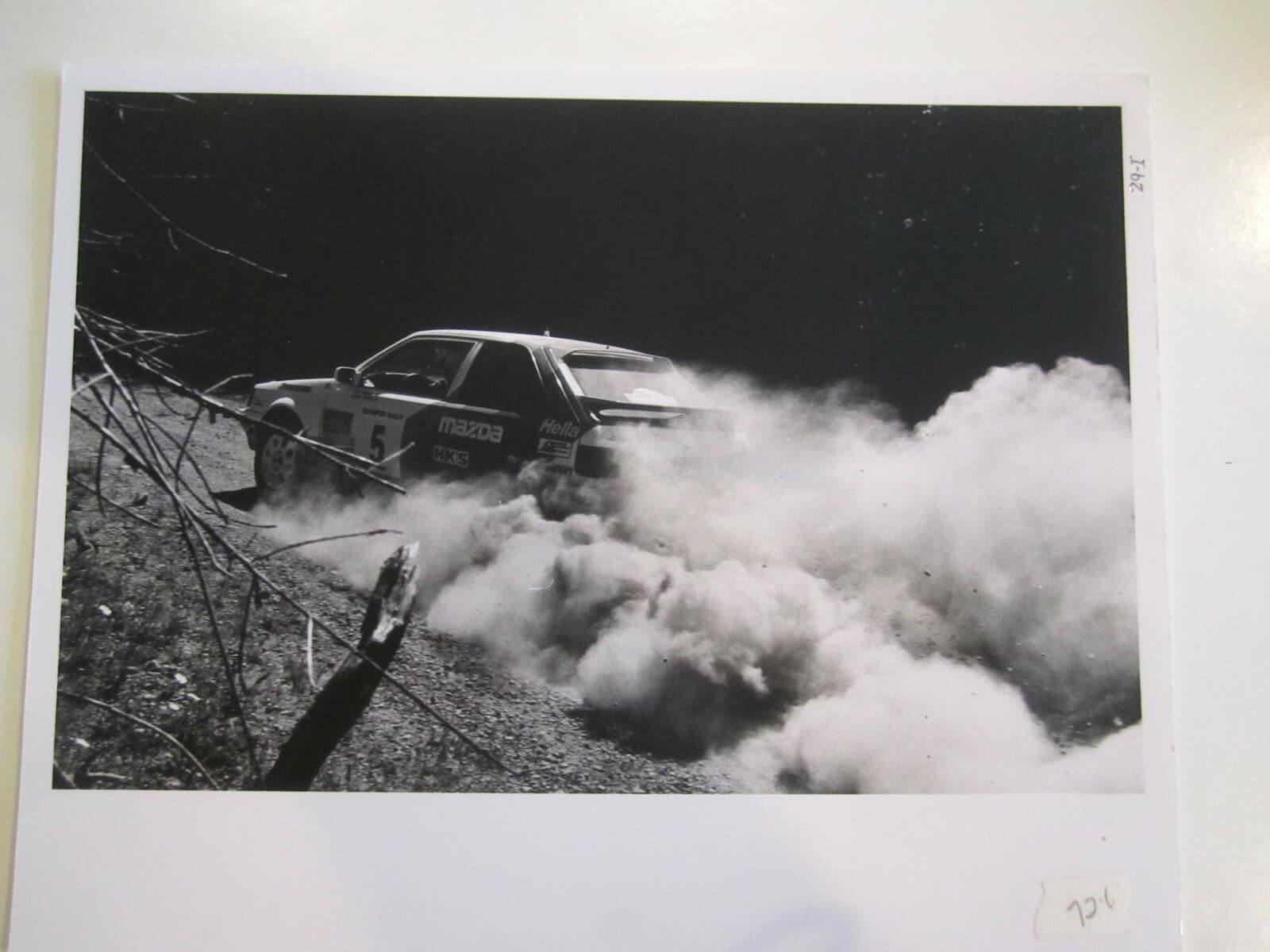 MAZDA 323 WORLD RALLY PRESS PHOTO PRINTS  3