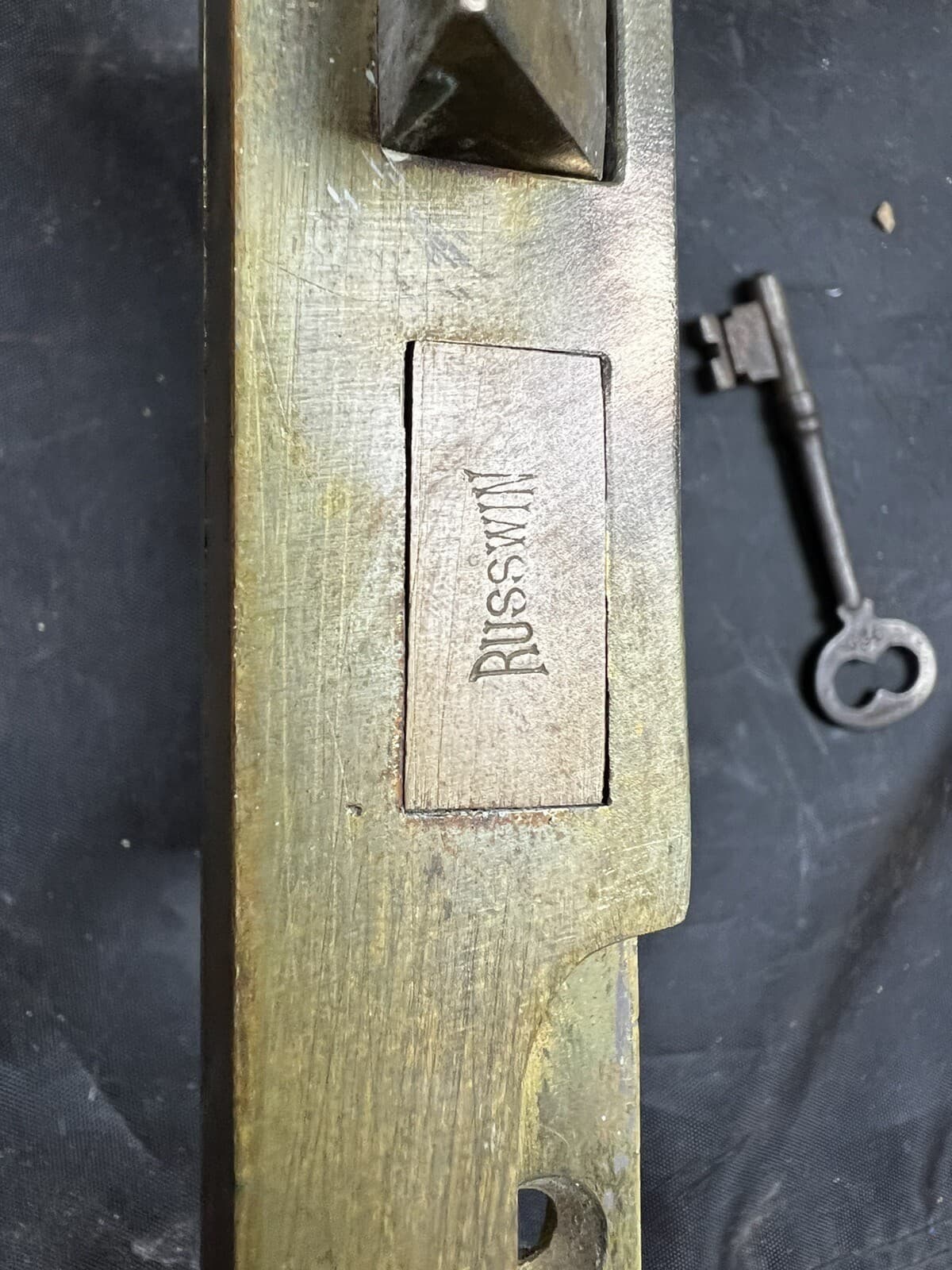 Russwin Rabbeted French Door Double Door Mortise Lock With Key RH 4