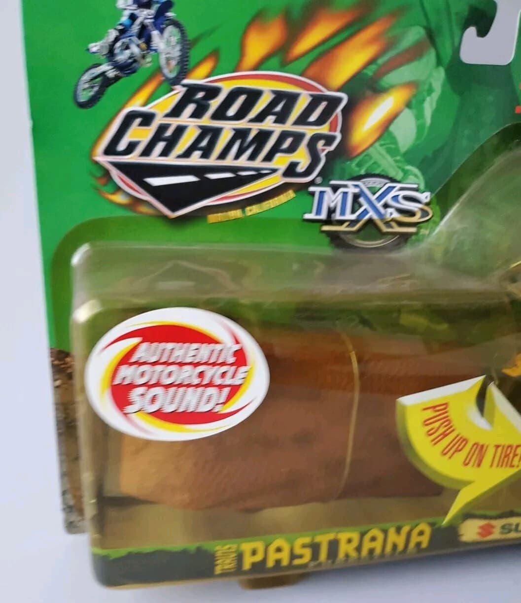 RM250 TRAVIS PASTRANA SUZUKI ROAD CHAMPS MXS MOTORCYCLE NO FEAR RIDER  RM 250 MX 4