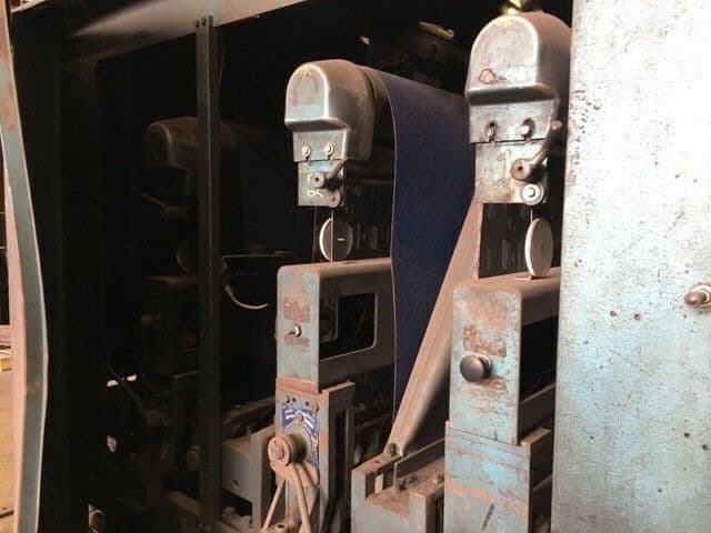 AEM 36" Used AEM 3 Head Wide Belt Steel Sander 75-370/3HD R. B. 5