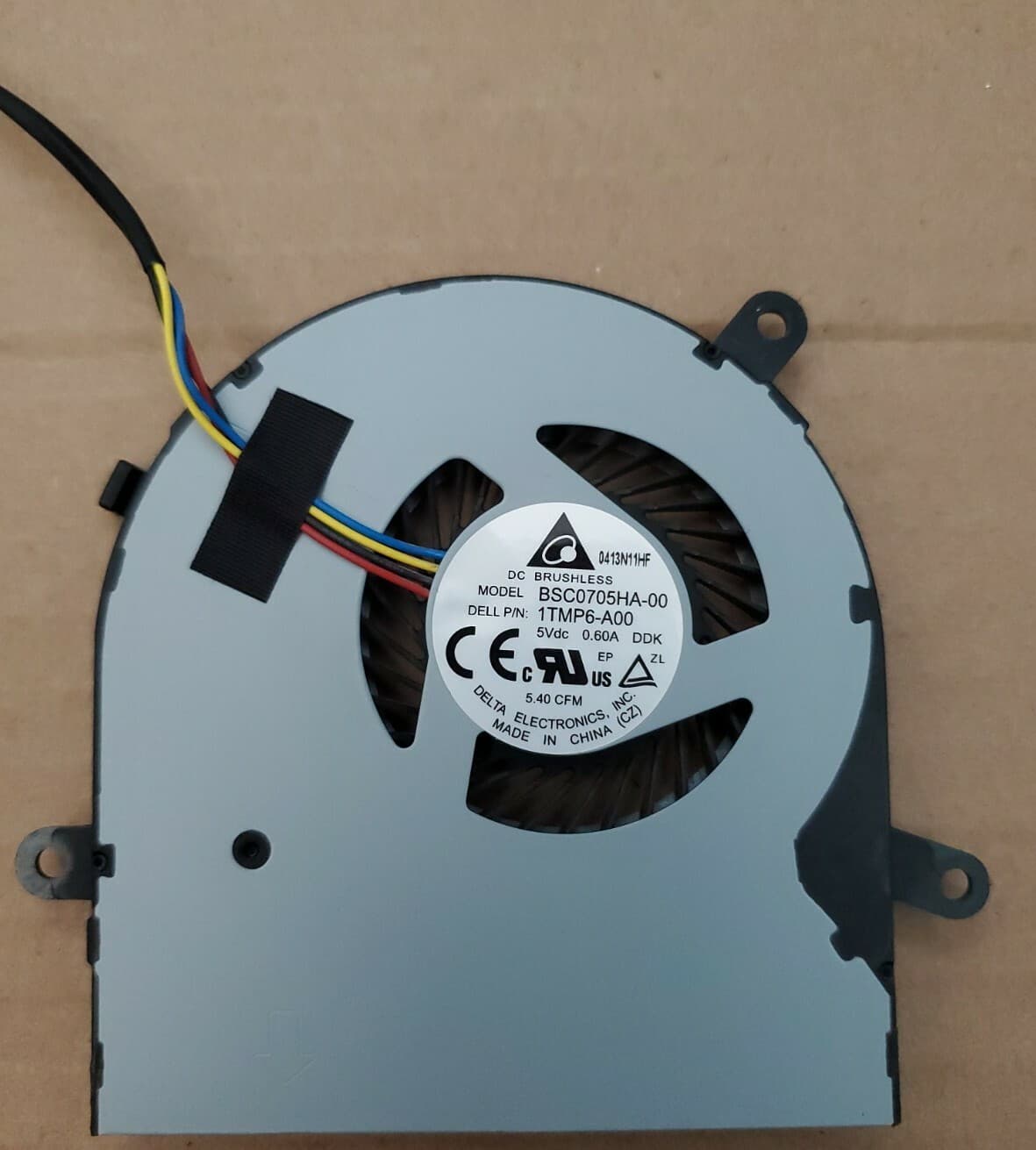 DELTA BSC0705HA-00 1TMP6-A00 01TMP6 Laptop Cooling Fan Dell Inspiron 7790 5490 3