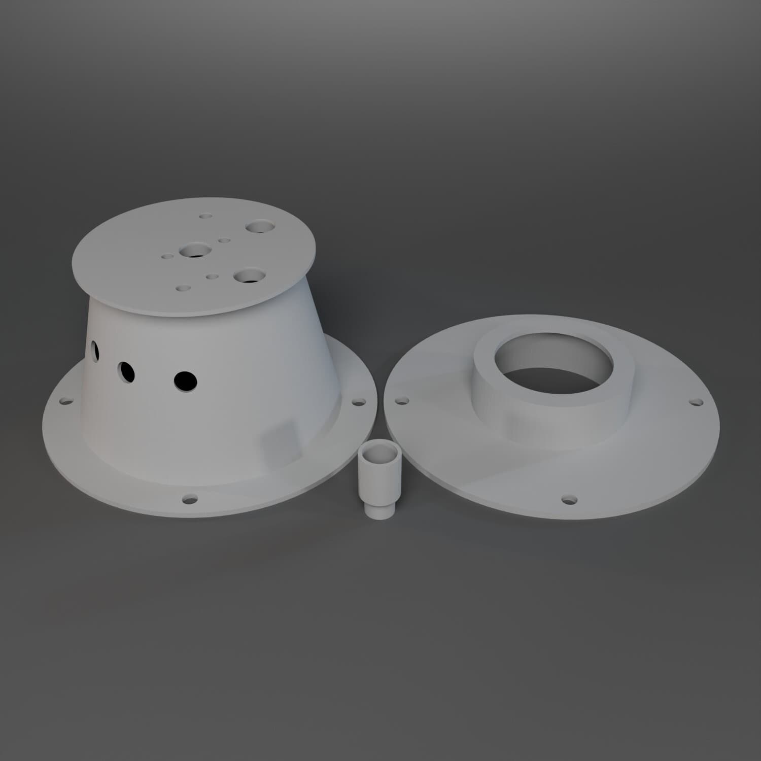 Lost in Space Robot B9 9 Reproduction Parts 1:1 Scale Brain 3D Printed