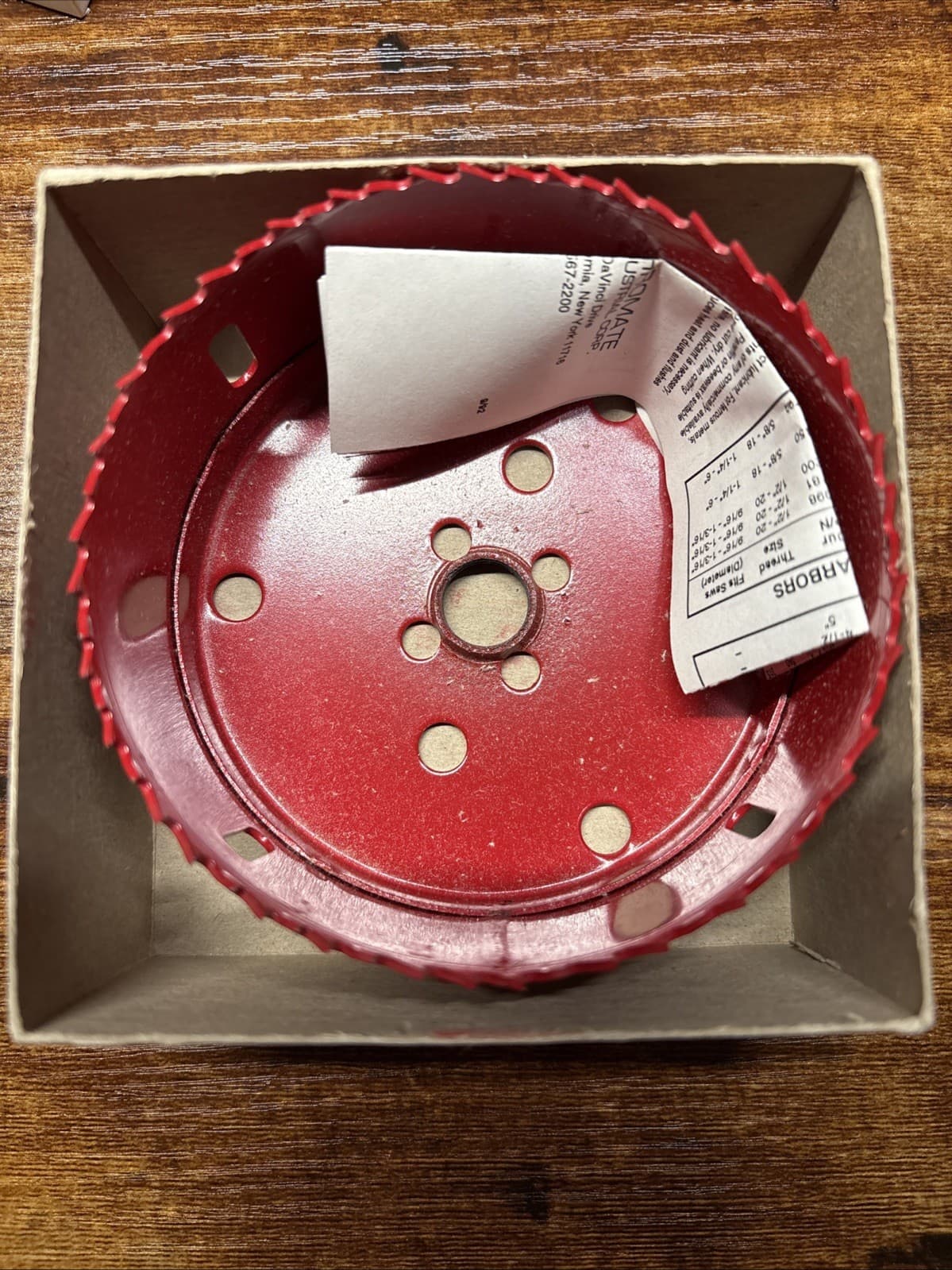 NEW Chromate 1066 4-1/8'' Hole Saw High Speed Welded Edge 2