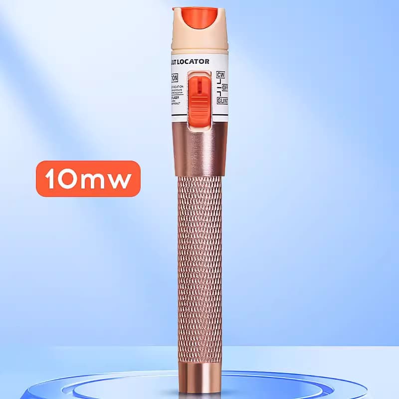 Golden 10KM~80KM Visual Fault Locator 2.5mm 650nm VFL Fiber Laser Cable Tester