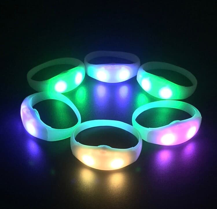 Led Wristband Light Up sound activated 4