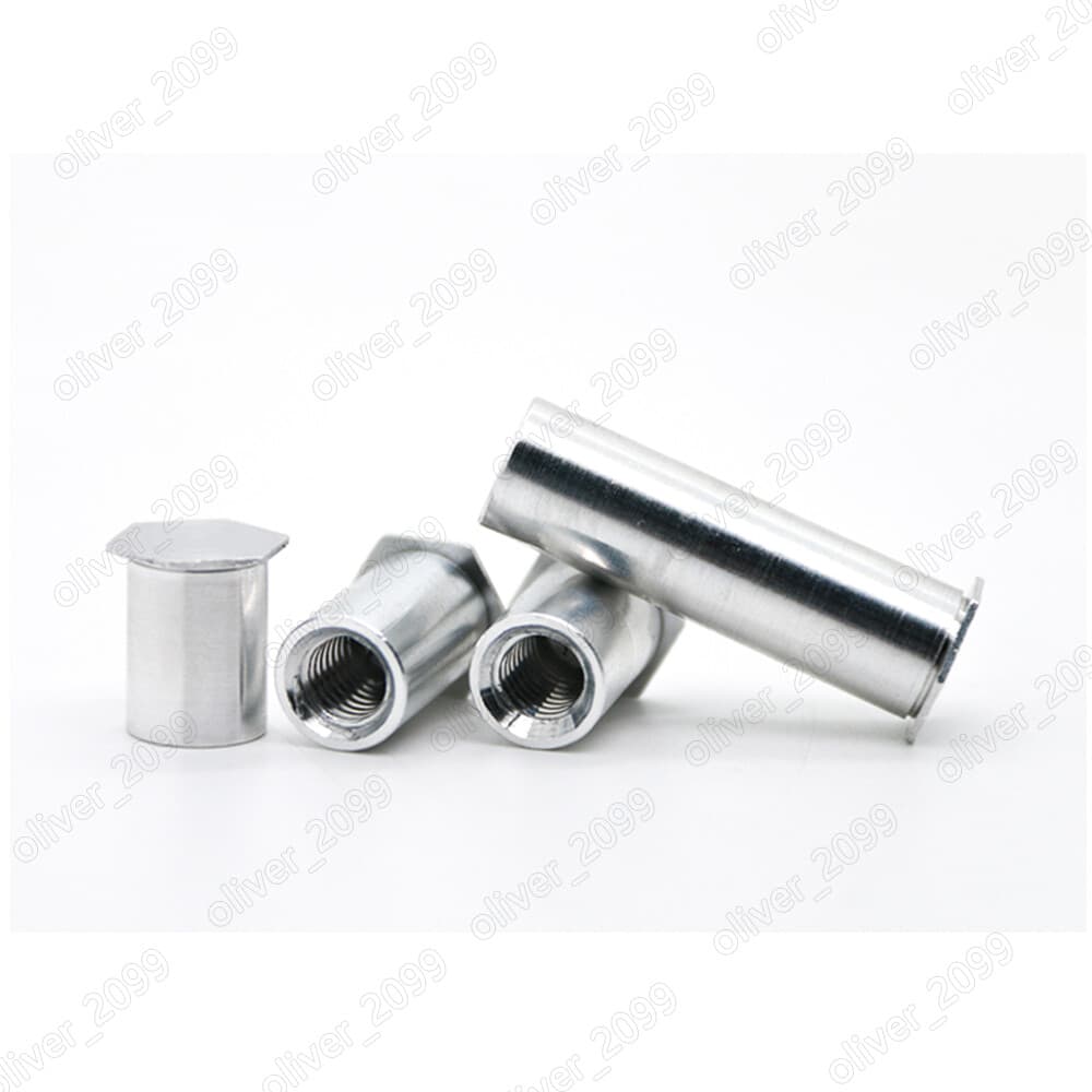 Aluminum 6061 Blind Hole Rivets Column Nuts Hex Head M4 M5 M6 2