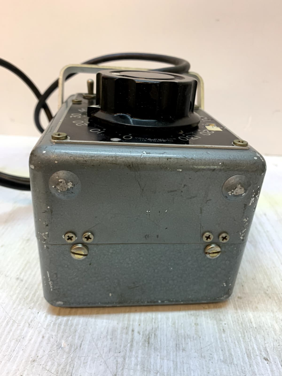 General Radio Variac Type W5MT Autotransformer S8336 6