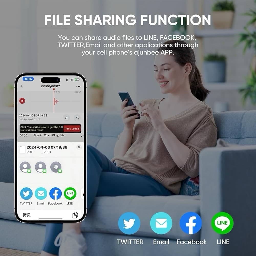 AI Voice Recorder  Voice Recorder Support 150 Languages for Interpretation,  4