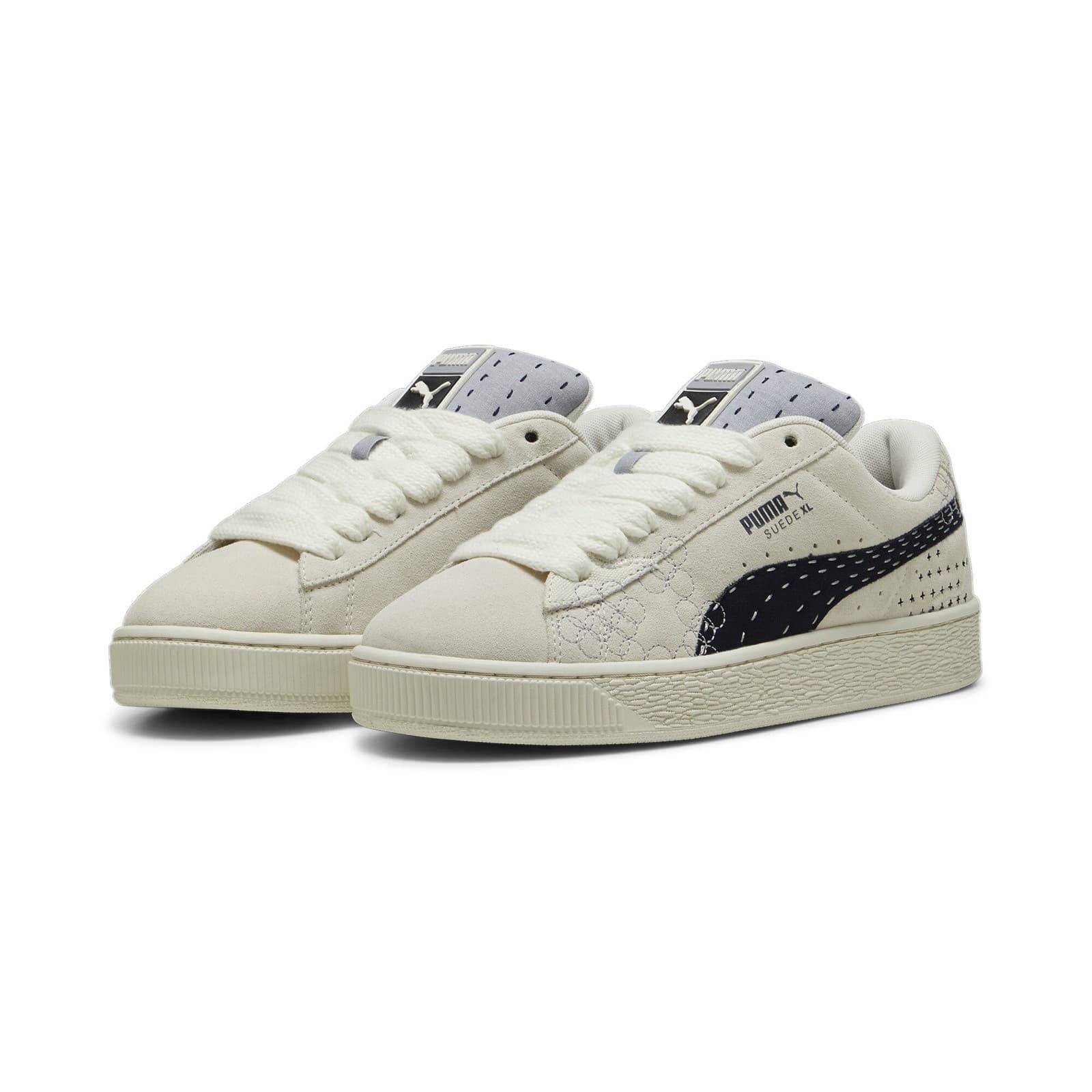 Puma Suede Xl Skate 39577702 Mens Beige Suede Skate Inspired Sneakers Shoes 5