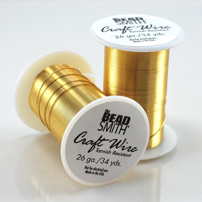 LACQUERED tarnish Resistant Craft Wire Beadsmith 3 Colors 7 Gauges Free Shipping 5