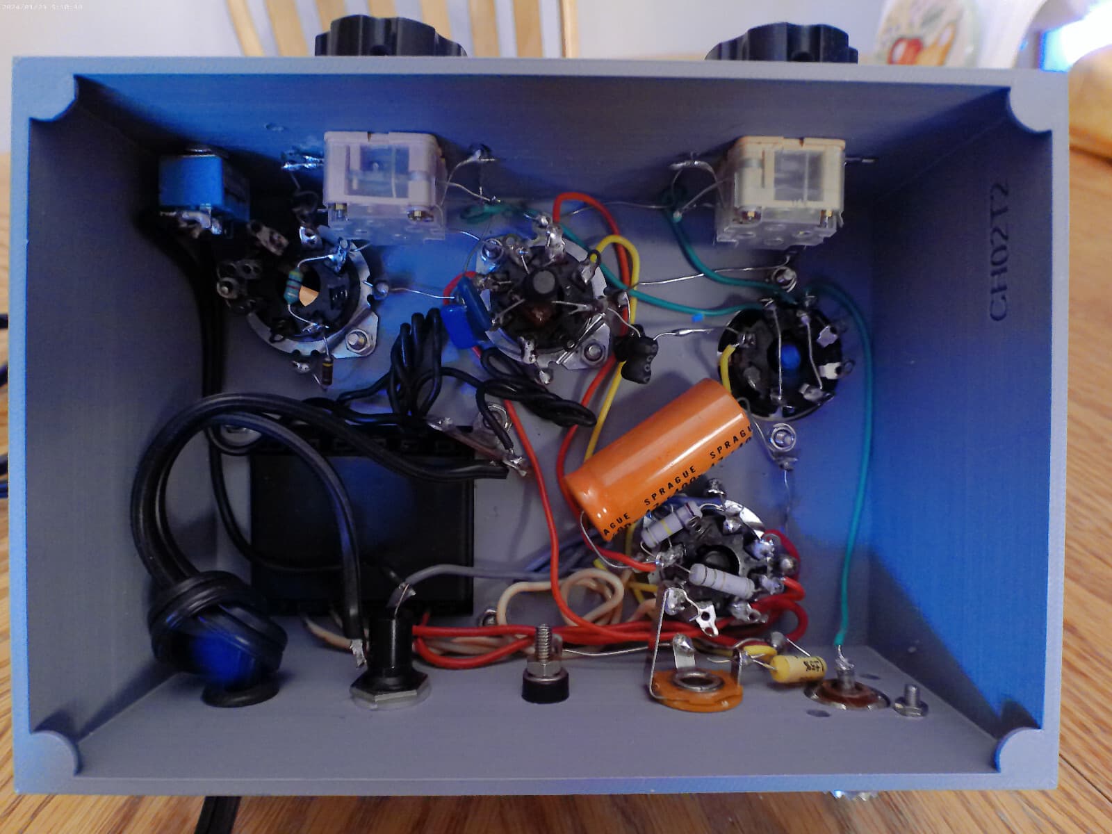 630/160/80 and 40 Meter 6V6 CW Transmitter 5