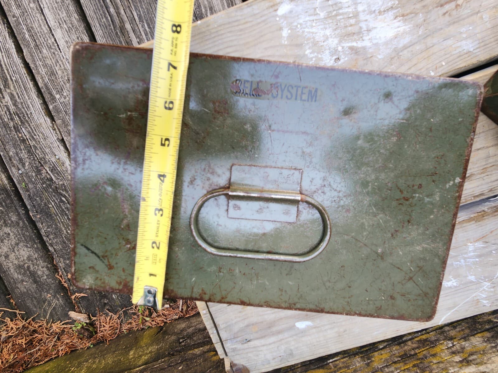 Bell System Lineman Toolbox Parts 14 Section 7x11.5x3 Metal Vintage Lot 2