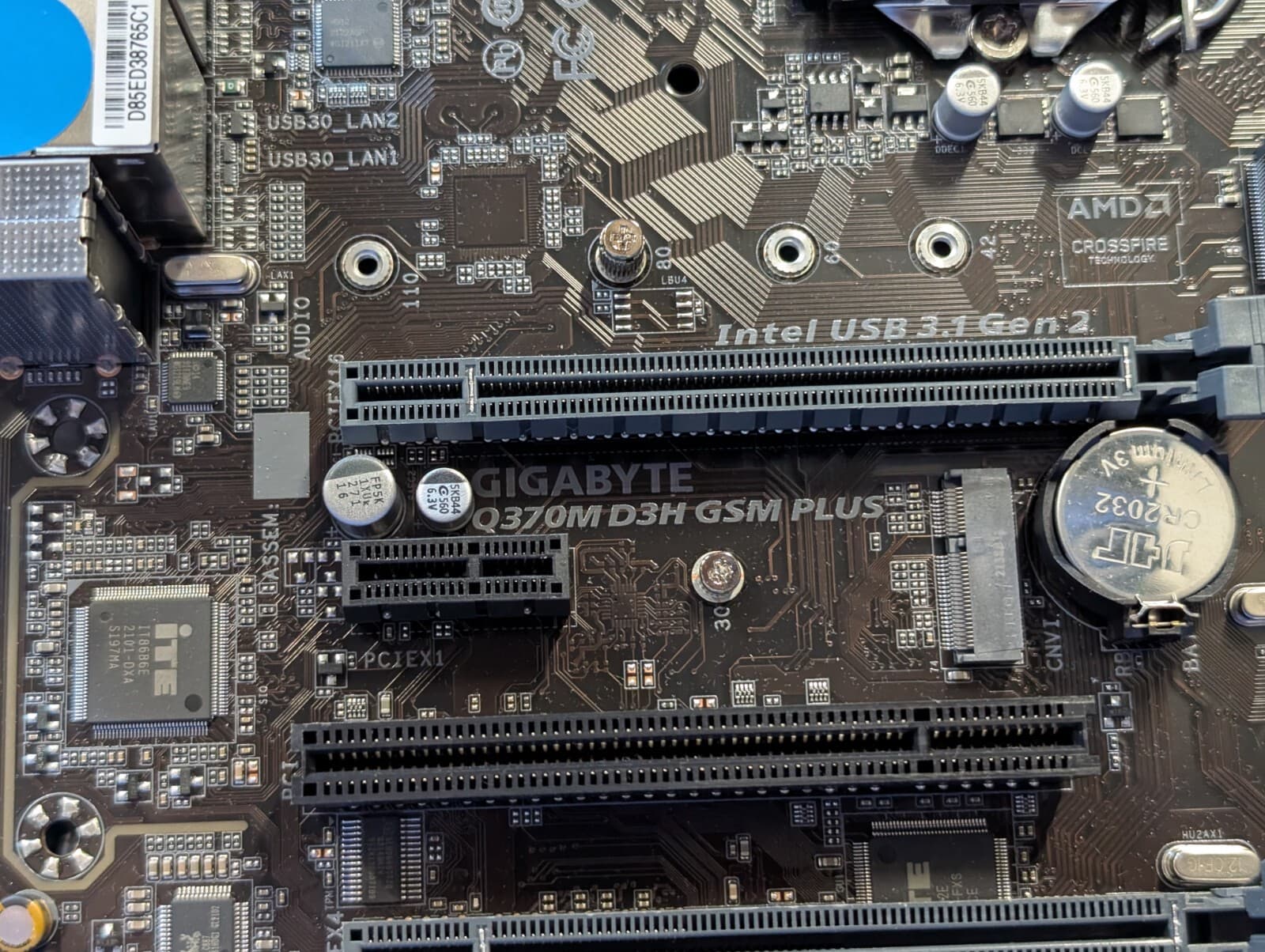 *8th + 9th Gen Only* Gigabyte Q370M D3H GSM PLUS LGA 1151 mATX Motherboard 2