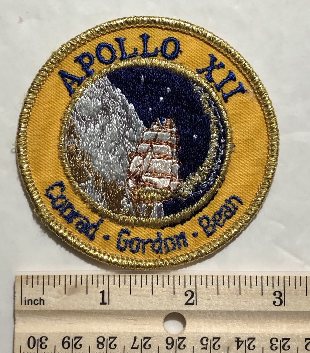 NASA Apollo XII Conrad Gordon Bean Patch