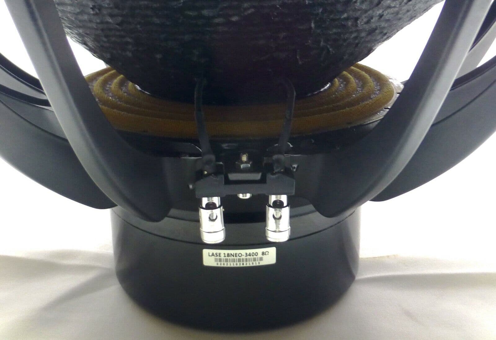 LASE NEO 18-3400-4 ‎Neodymium 18" Bass Speaker 4.5" Voice Coil 4 Ohms 5