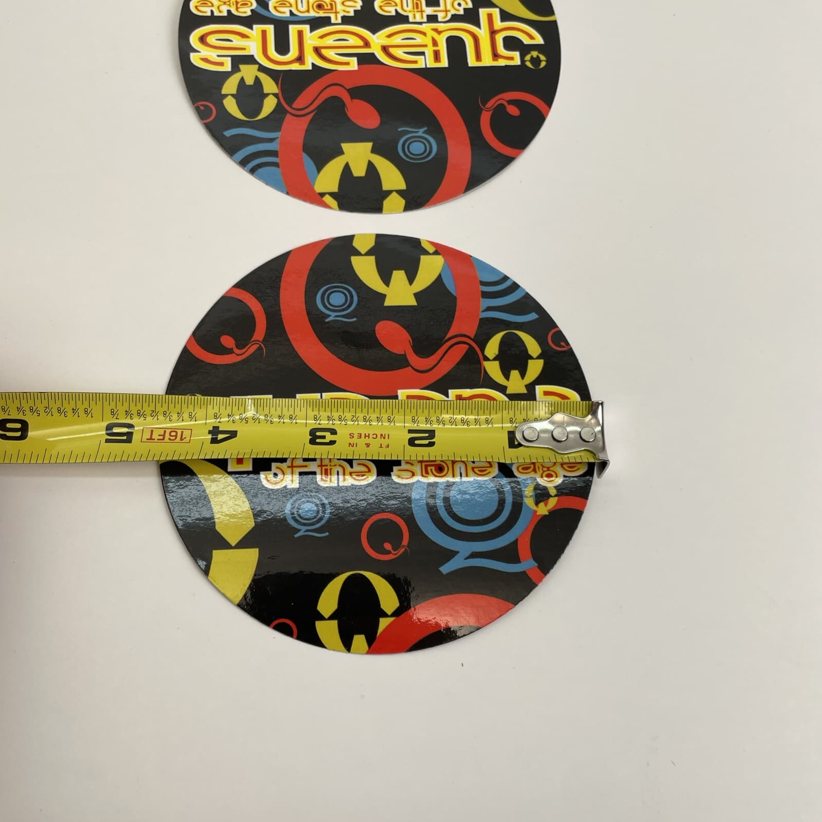 5 QUEENS OF THE STONE AGE Over The Years And Through The Woods 05 promo stickers 3