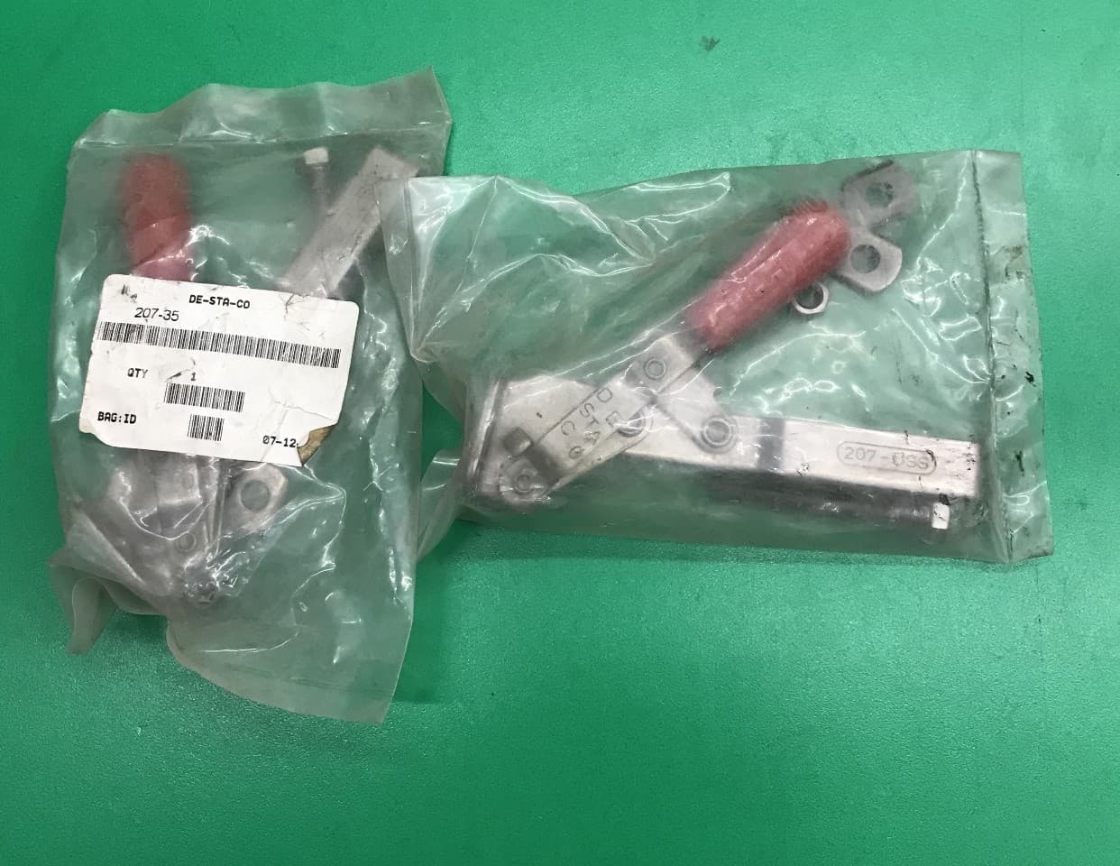 2 Pack of - DE-STA-CO 207-35 Vertical Hold Down Clamps