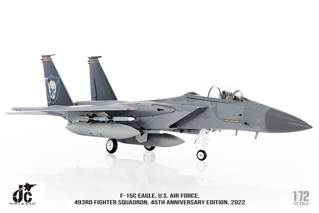 F-15C Eagle, USAF, 493rd Fighter Squadron, 2022, 1/72, JCW-72-F15-023 5