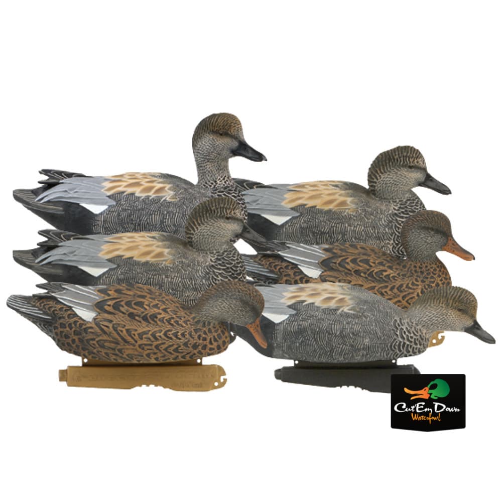 NEW AVERY GREENHEAD GEAR GHG PRO GRADE PG LS GADWALL FLOATER DUCK DECOYS 6 2